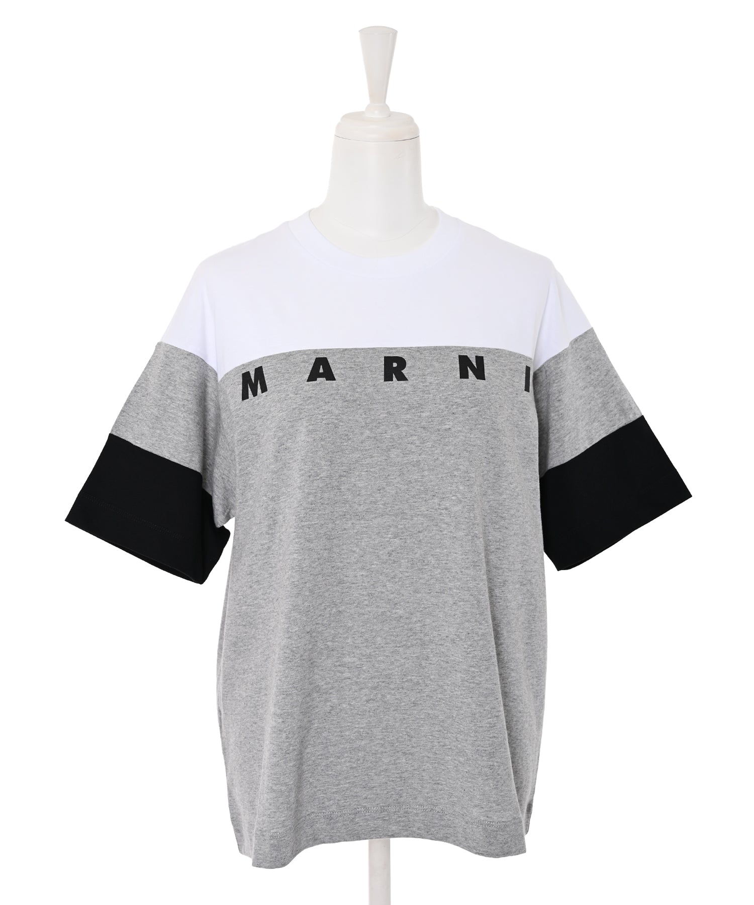 ⭐新品/大人気　MARNI バイカラーTシャツ　白×黒 14Y/M～Lサイズ